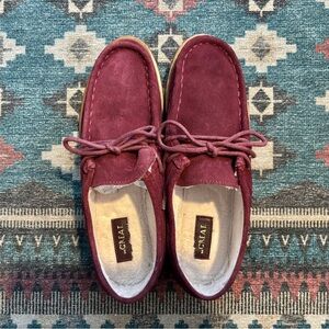 The Great Scout Shoes in Burgundy Size 7.5